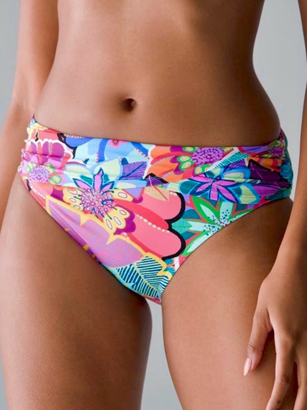 Bleu Rod Beattie Make It Pop Sarong Bikini Bottom